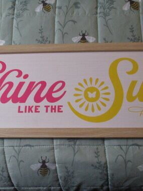 DG Dolly Parton Shine Like The Sun Wall Sign NEW